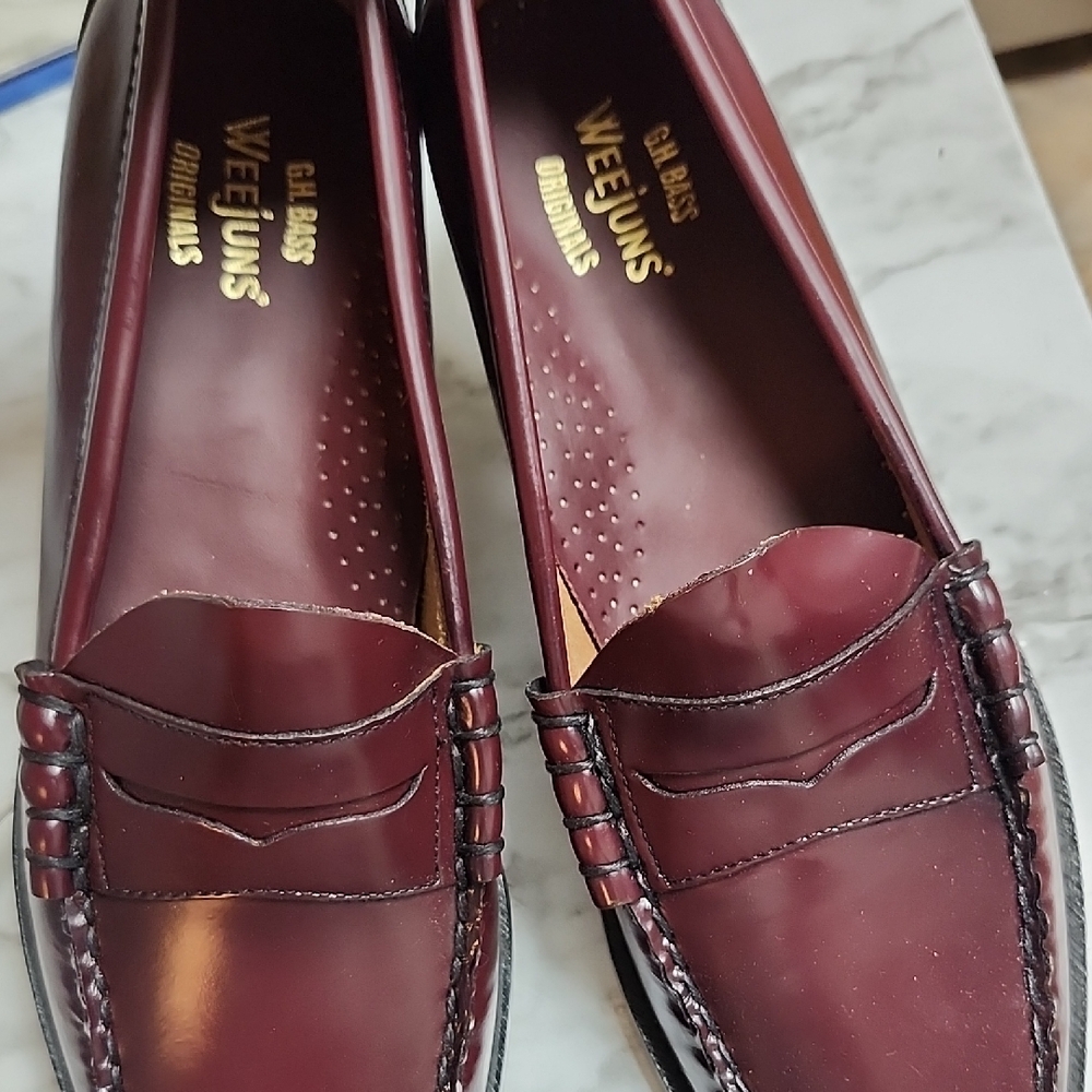 G.H. Bass & Co. Men's Deep Burgundy Loafers
